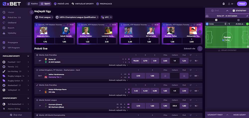 Sázková kancelář 0xBET