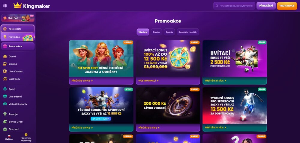 promociones de Kingmaker