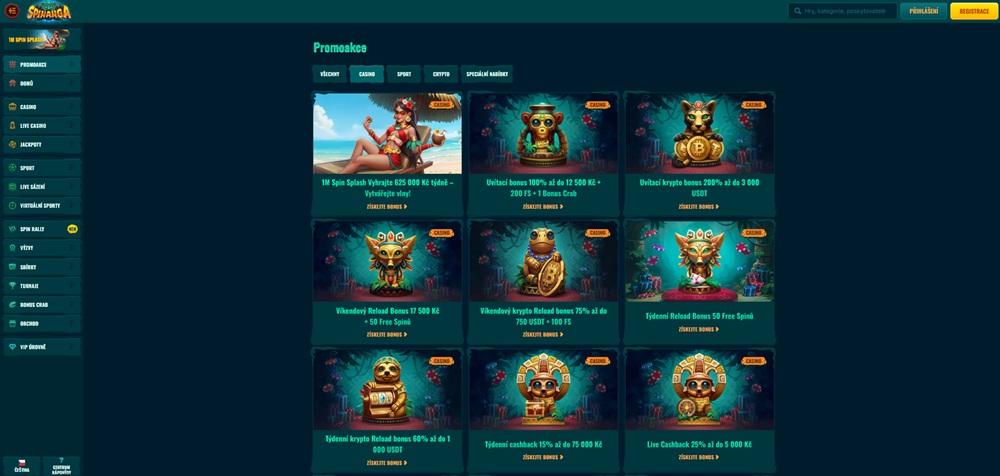 Spinanga free spins [srpen 2025]