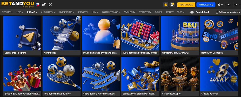 BETANDYOU no deposit bonus náhled