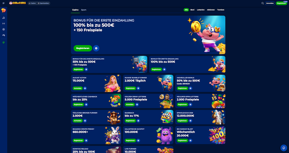 47905 God of Coins Boni