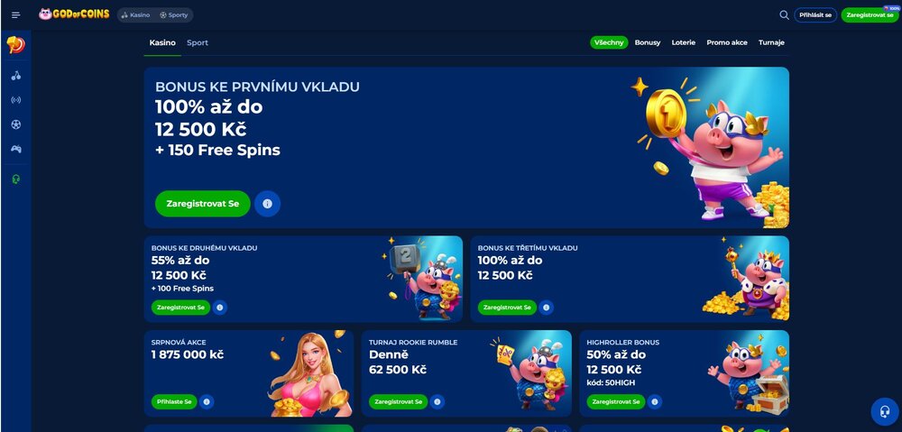 God of Coins oferta de bonificaciones