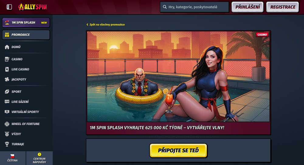AllySpin spin splash bonus