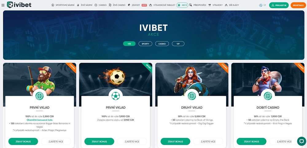 Ivibet bonusy srpen 2025