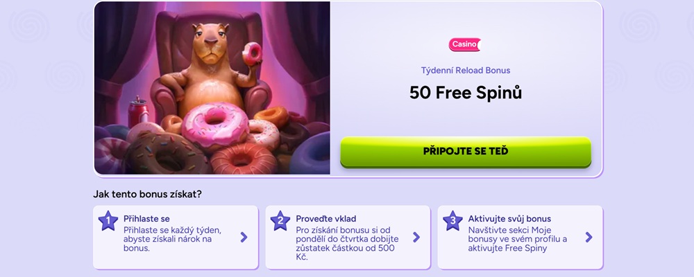 Spinbara free spiny srpen 2025