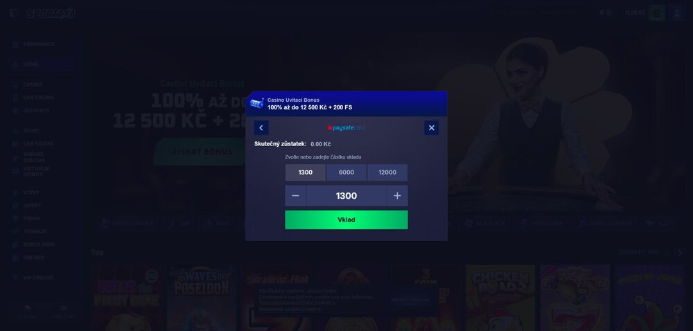 paysafecard vklad ve sportaza