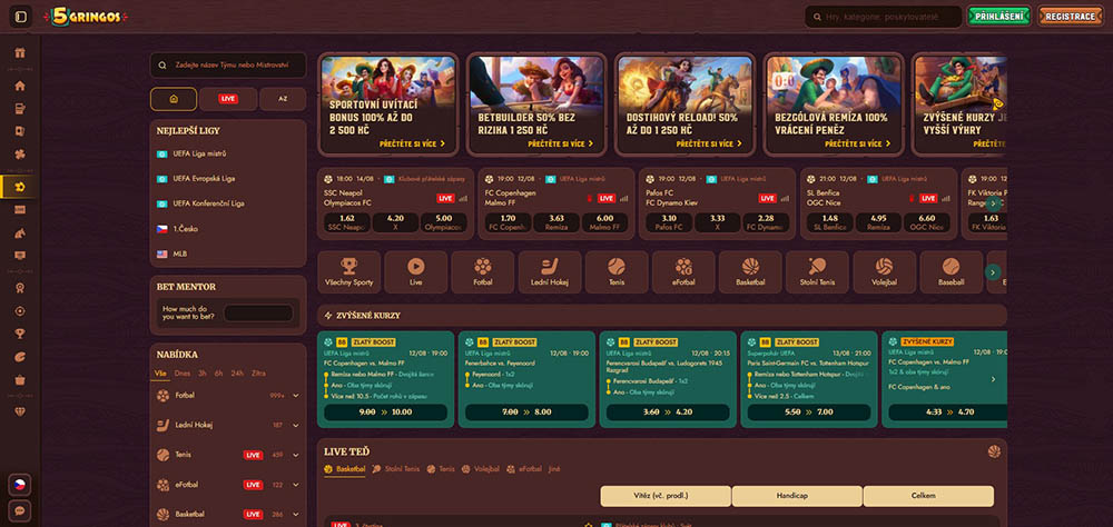 Sázková kancelář 5Gringos