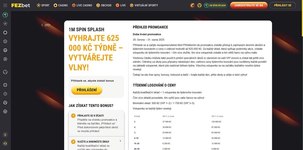 spin splash fezbet