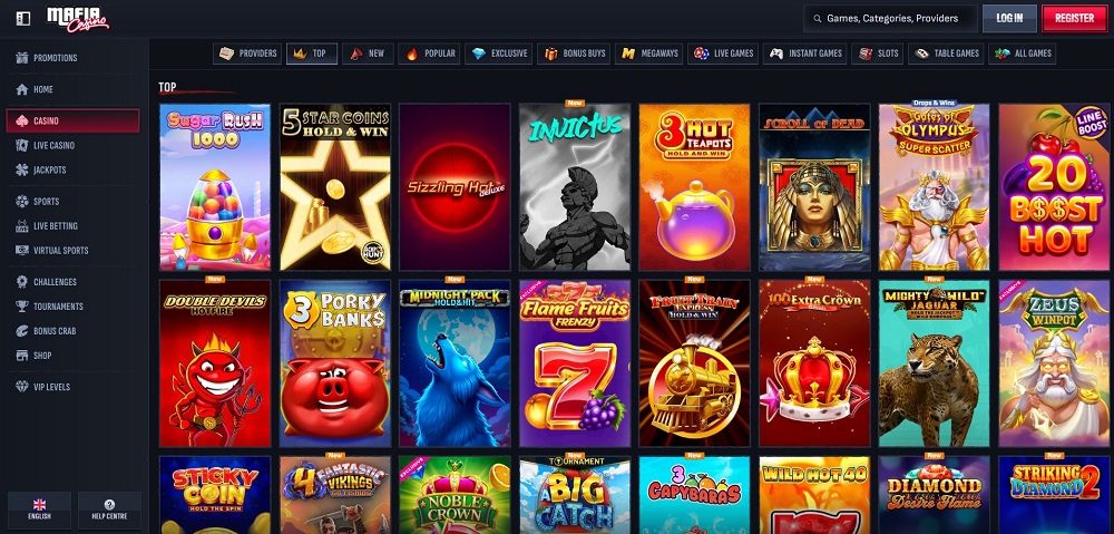 MafiaCasino slots