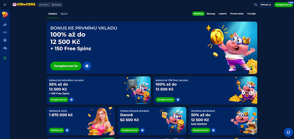 Bonificaciones de God of Coins [Resumen de las bonificaciones TOP]