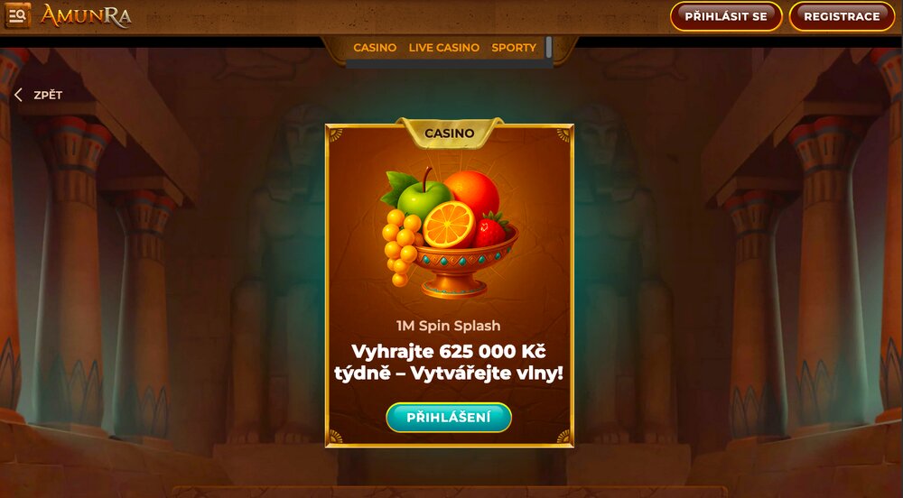 AmunRa 1M Spin Splash
