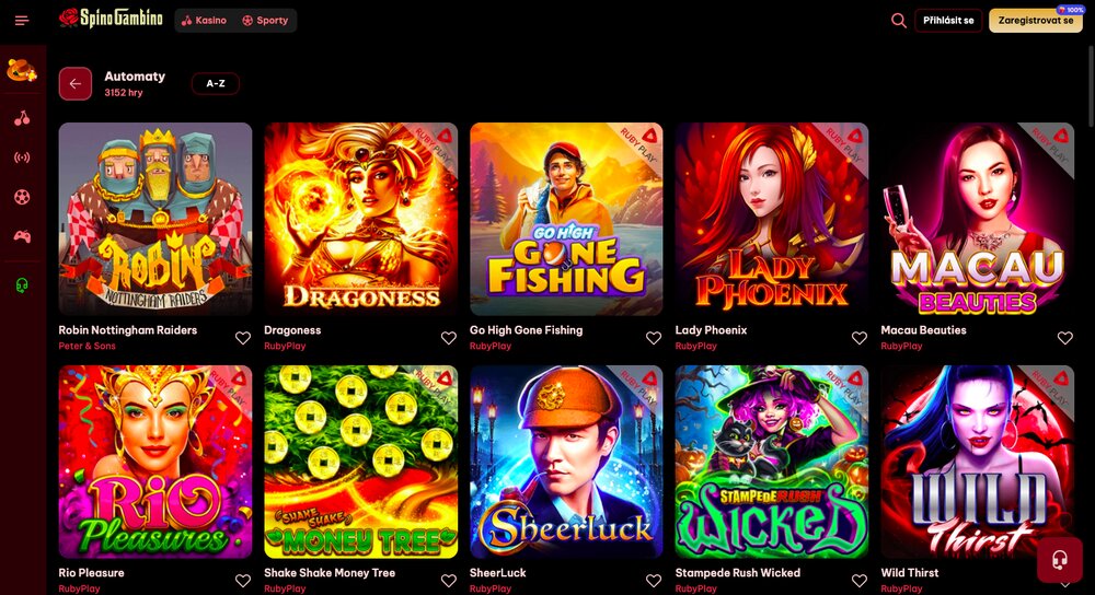 SpinoGambino Spielautomaten