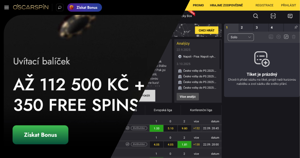 TOP 5 důvodů, proč je Oscarspin lepší volbou než Fortuna