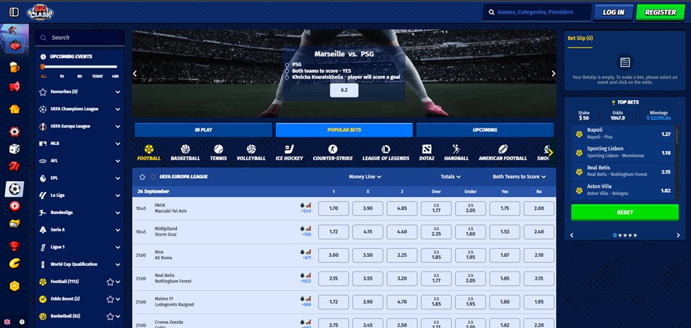 BigClash sportsbook