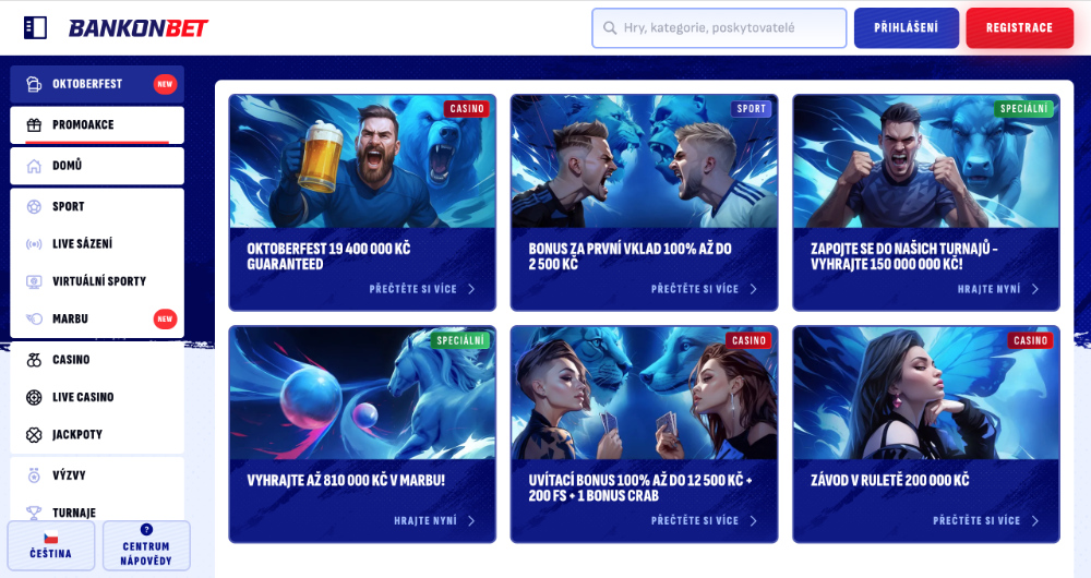 Jak získat bonusy v casinu Bankonbet?