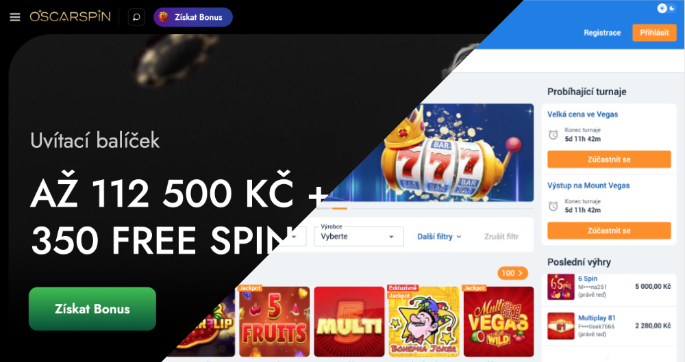 TOP 5 důvodů, proč je Oscarspin lepší volbou než Tipsport