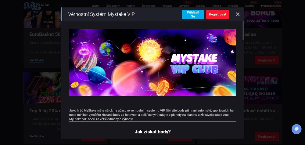MyStake free spins září náhled
