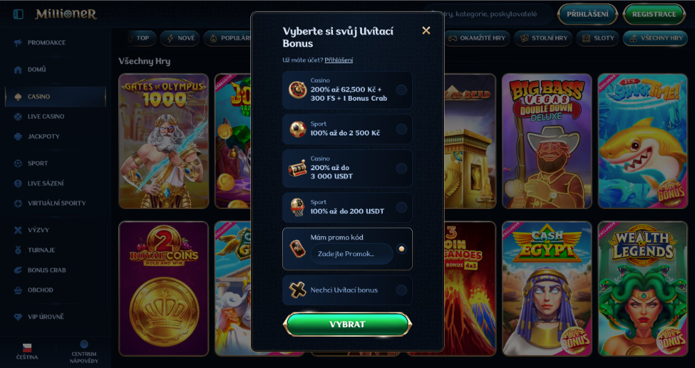 Millioner promo code