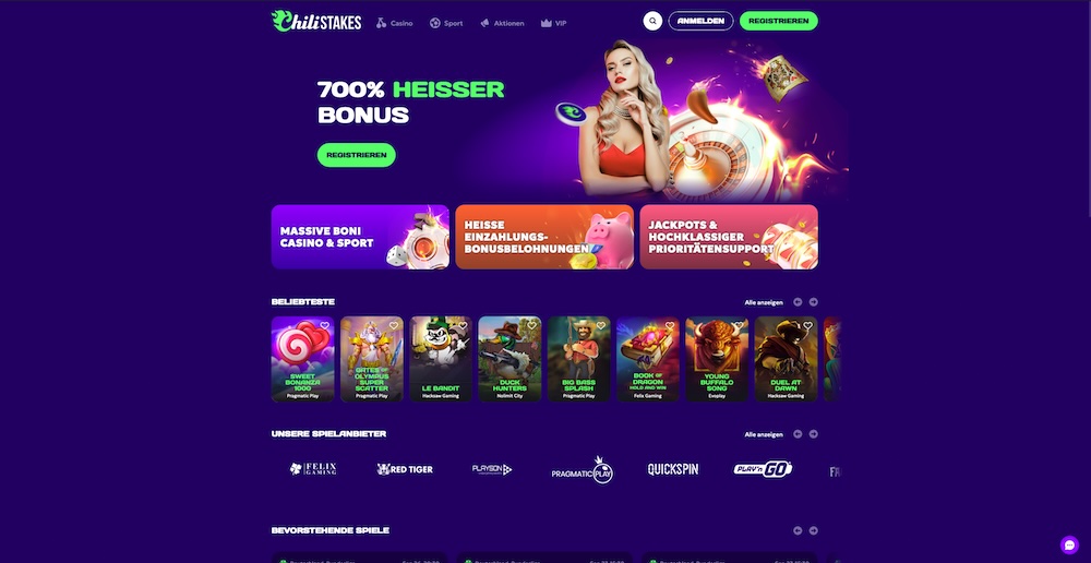 ChiliSTAKE Casino DE