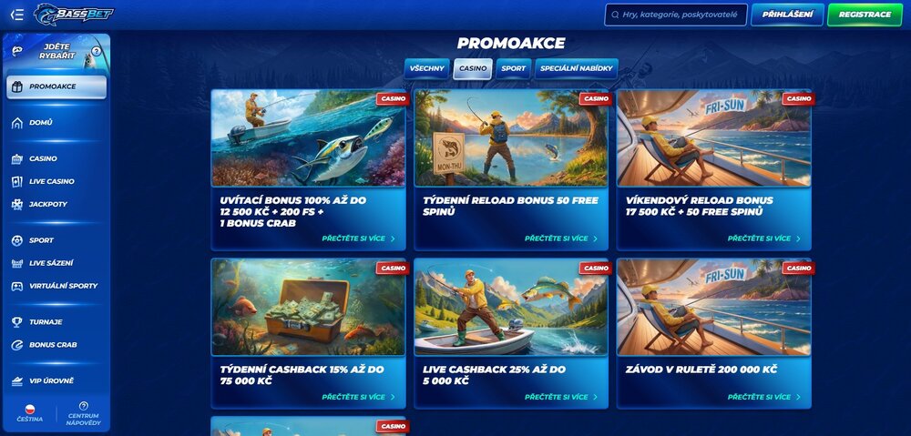 bassbet zářijové promoakce s free spiny