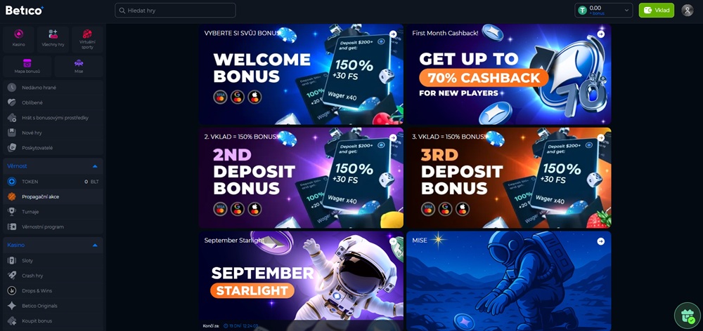 Betico no deposit bonus
