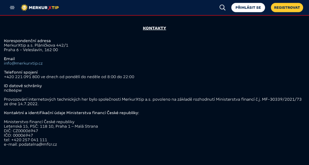 MerkurXtip podpora [Jak kontaktovat a s čím vám pomůže?]