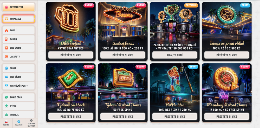 Jak získat bonusy v casinu Wyns?