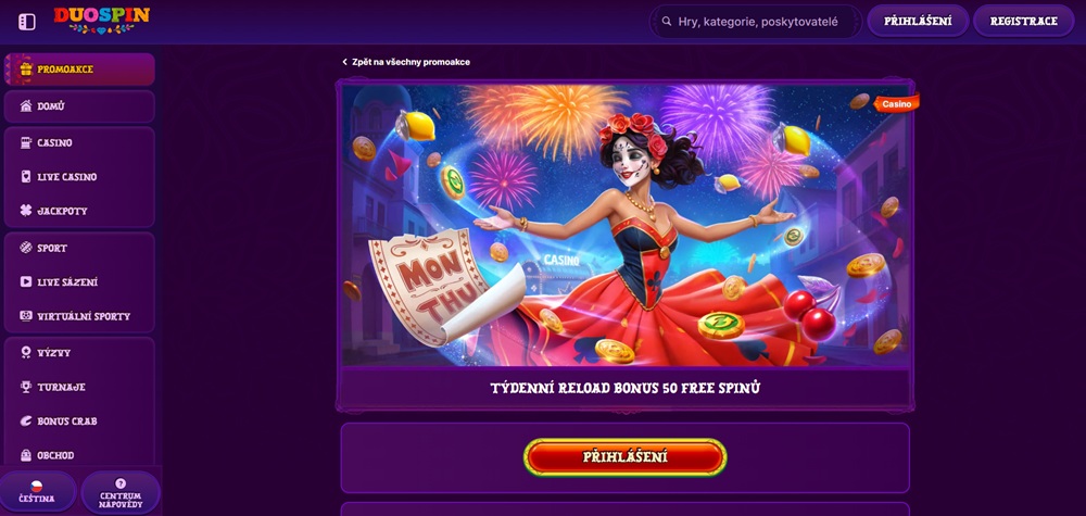  Duospin free spins září 2025