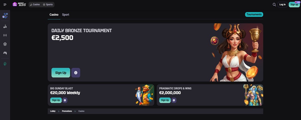 NeedforSlots promo code