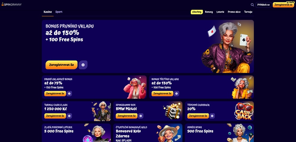 Spingranny bonusy září 2025
