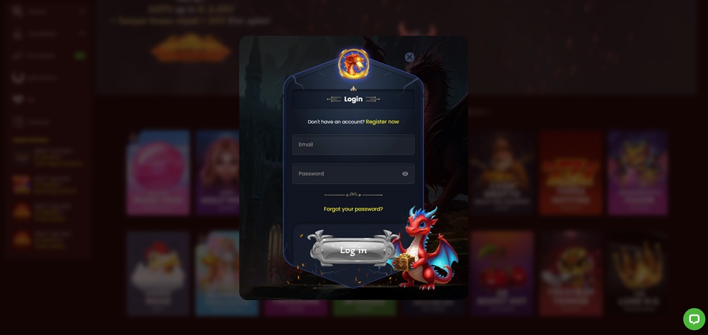 Dragon Slots login