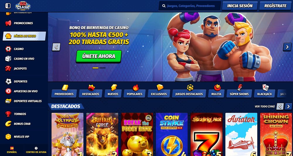 BigClash aplicación