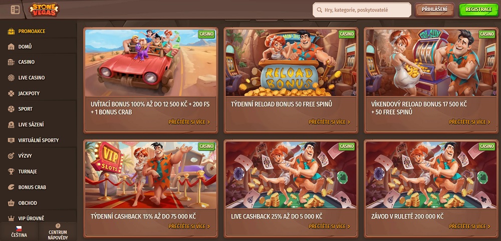 Stone Vegas free spins září 2025 náhled