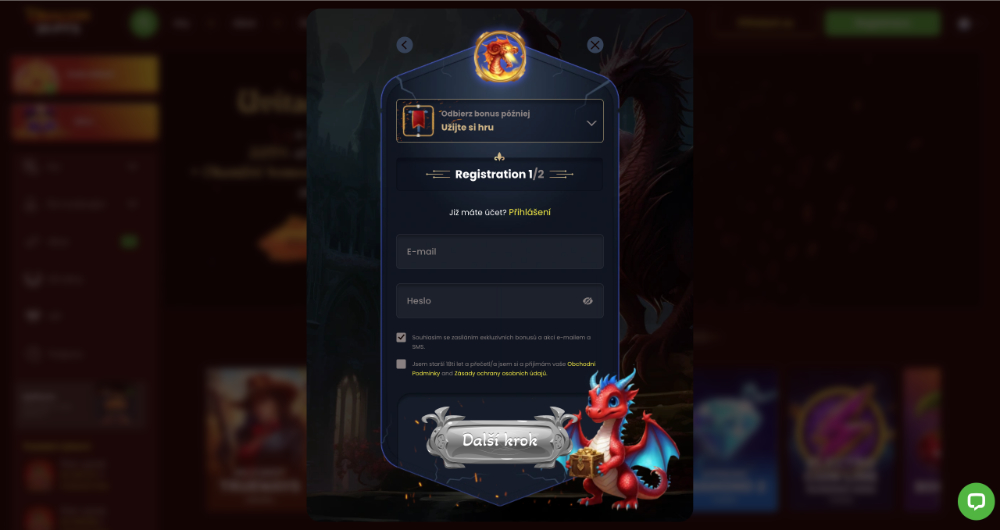 Dragon Slots registro [Guía completa para crear una nueva cuenta]