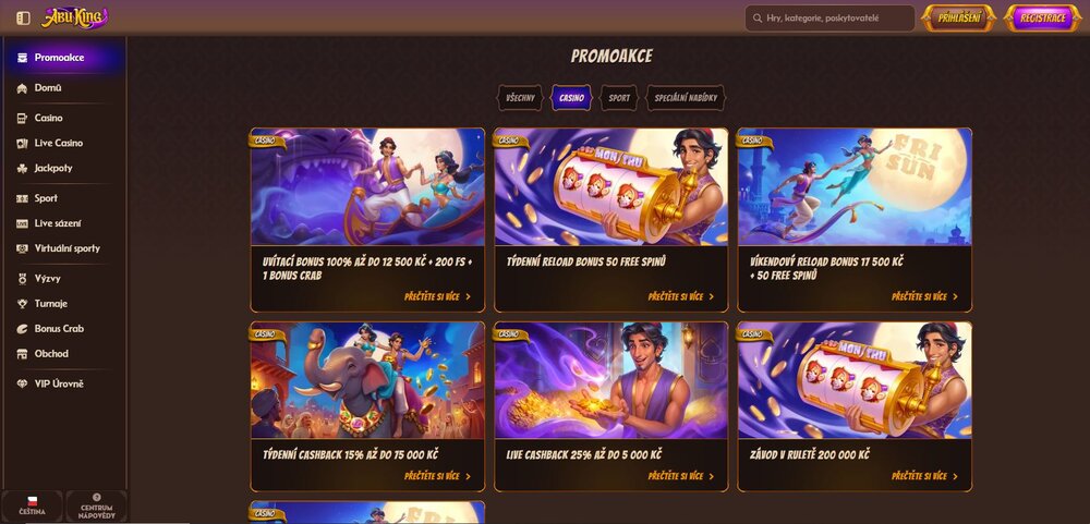 abuking zářijové promoakce