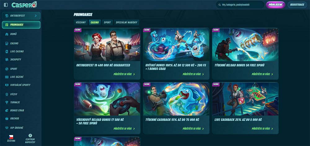 ¿Se puede conseguir en el casino Caspero un bono sin depósito?