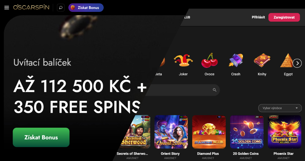 TOP 5 důvodů, proč je Oscarspin lepší volbou než BETX