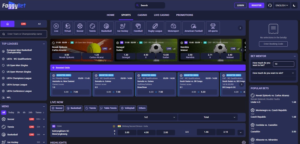 Sázková kancelář FoggyBet