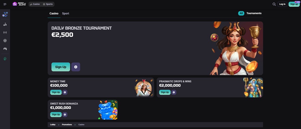 NeedforSlots bonuses