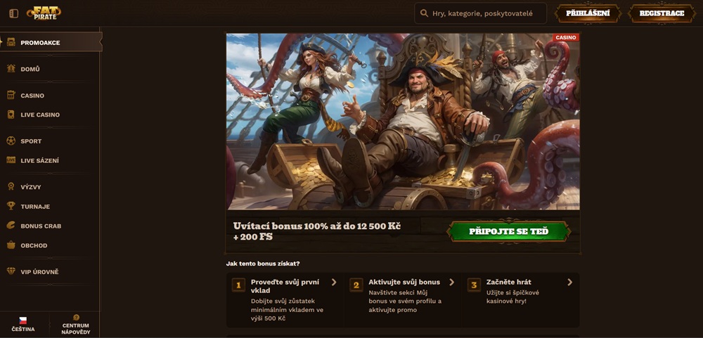 FatPirate free spins září 2025