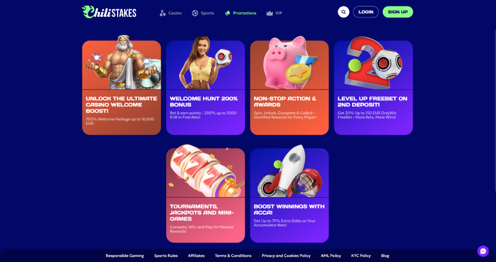 Lze získat v casinu ChiliSTAKES no deposit bonus?