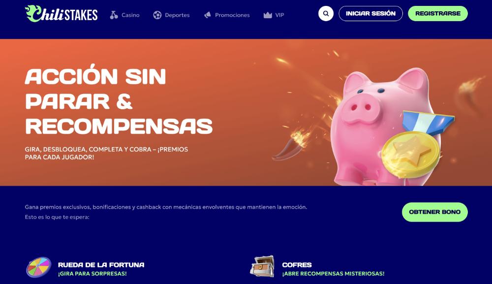 ChiliSTAKES giros gratis