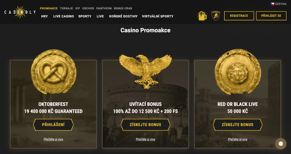 Jak získat bonusy v casinu Casinoly?