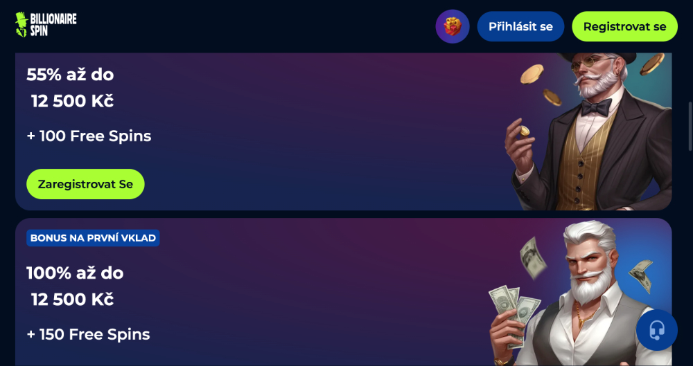 Billionairespin free spins [říjen 2025] 