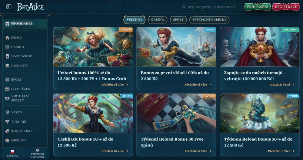 Kann man im Casino BetAlice einen No-Deposit-Bonus erhalten?