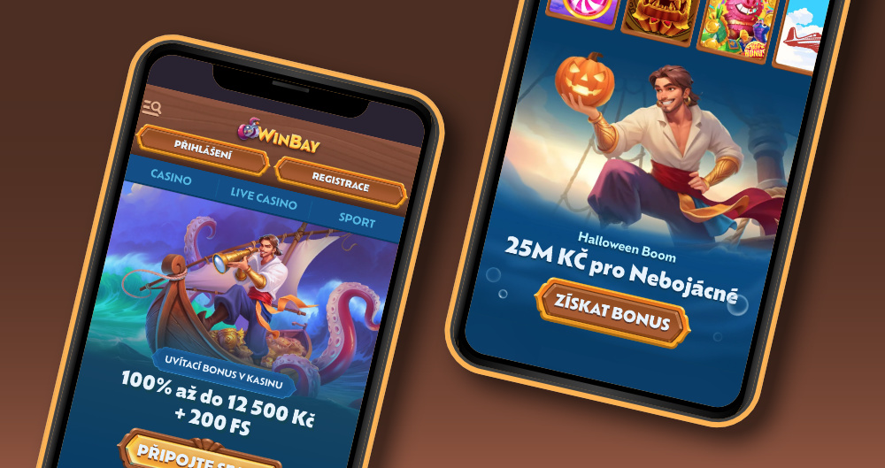 Mobilní aplikace WinBay