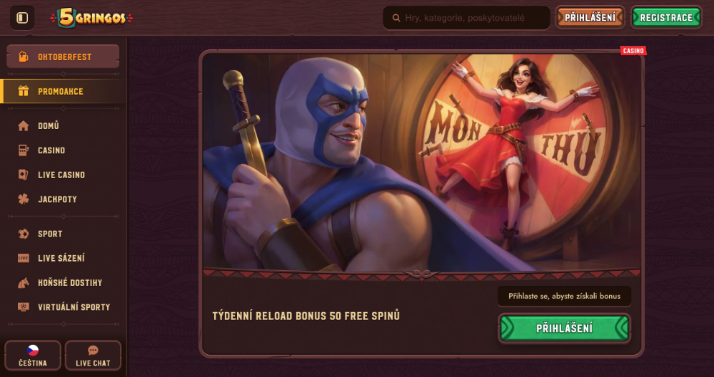 5Gringos free spins [říjen 2025]