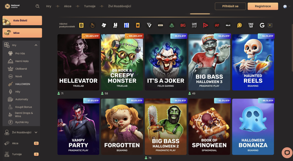 National Casino Halloween
