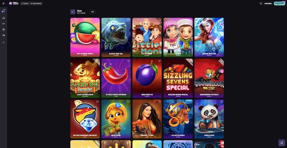 NeedforSlots Spielautomaten
