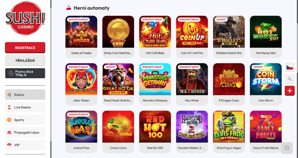 Sushi Casino slots [Top slots overview]